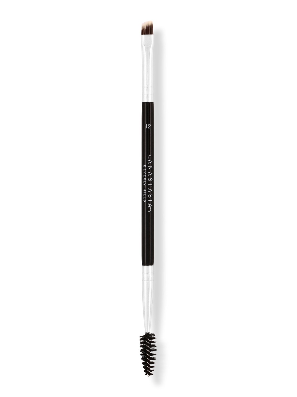 Anastasia Dual-Ended Firm Angled Eyebrow Brush #12